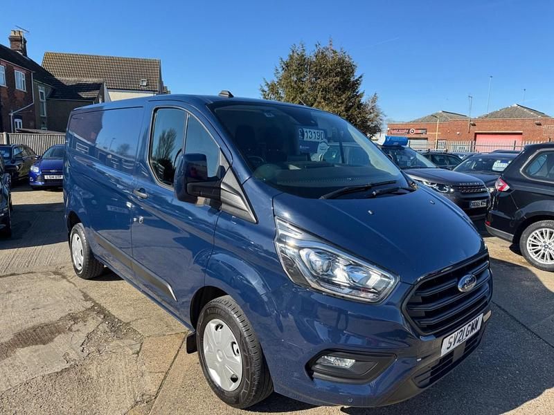 Used Ford Transit Custom Trend 105 HP (77 kW) 2021 Blue Van