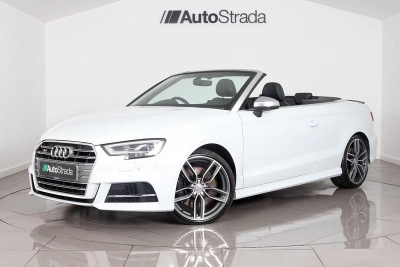 Used Audi S3 Cabriolet Advanced 2018 White Cabriolet