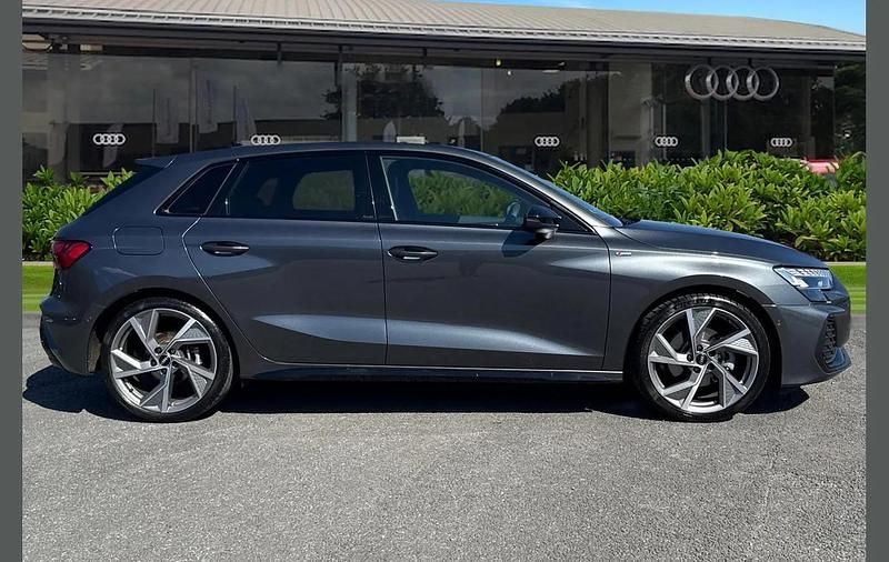 Used Audi A3 Black Edition 150 HP (110 kW) 2025 Grey Hatchback