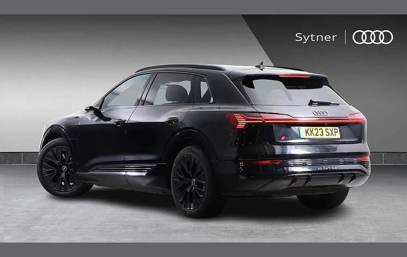 Used Audi Q8 e-tron Advanced 300 kW (408 HP) 2023 Black SUV