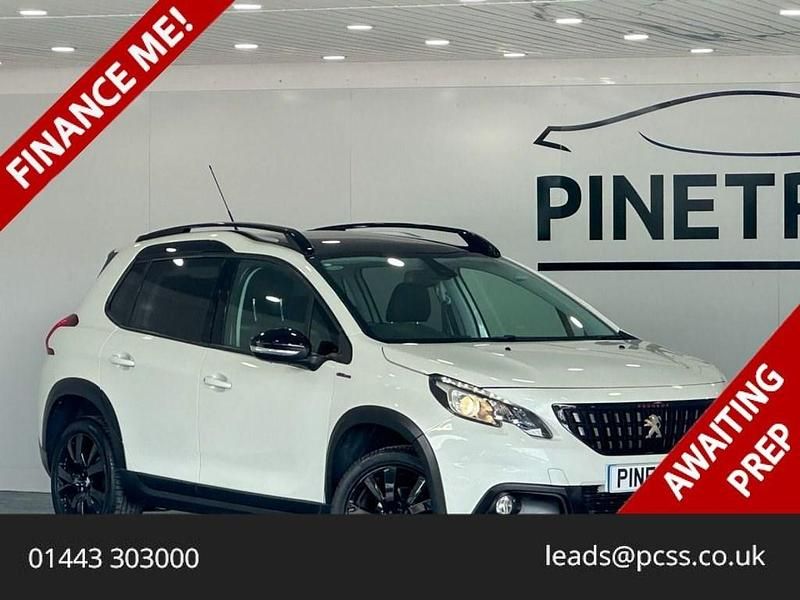 White Used 2018 Peugeot 2008 GT-line SUV | £9,499 (A bit pricey) - Image 1/3