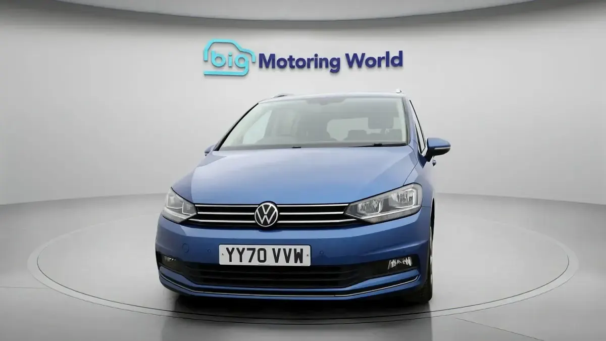 Used VW Touran SEL 150 HP (110 kW) 2020 Blue MPV