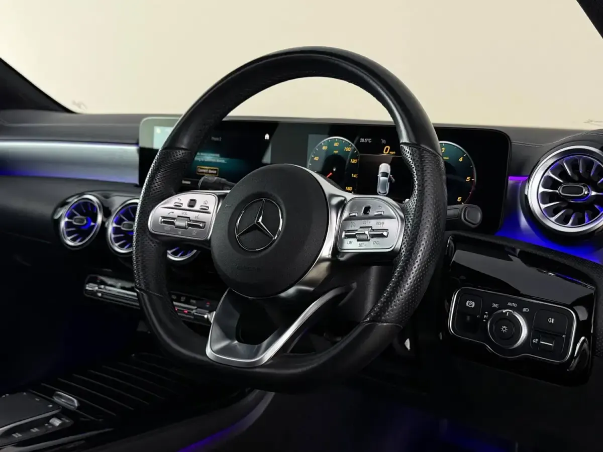 Used Mercedes A200 Exclusive 2021 Black Hatchback