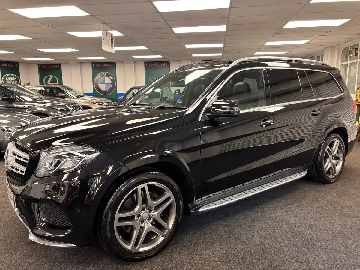 Used Mercedes GLS350 AMG line 2017 Black SUV