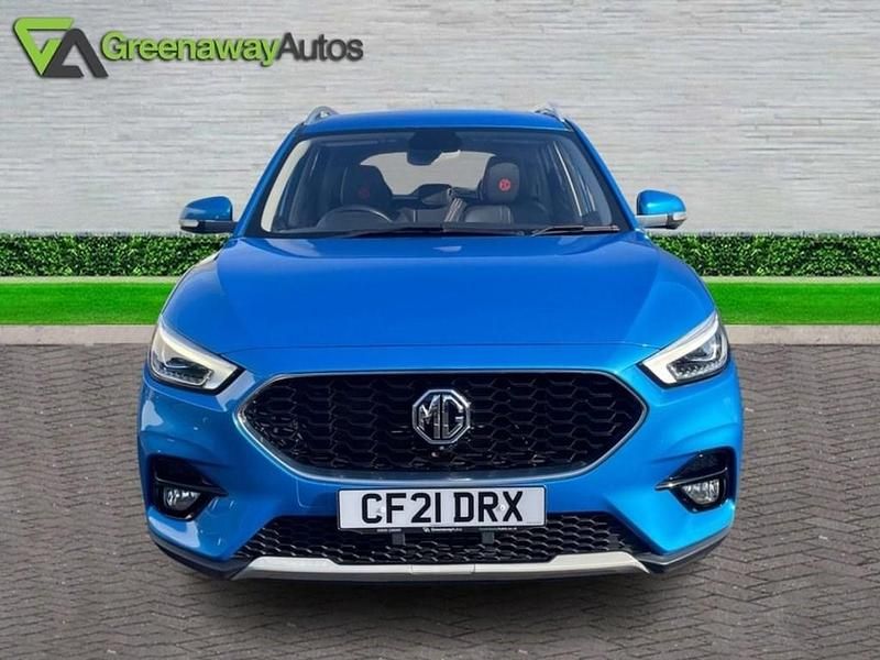 Used MG ZS Exclusive 106 HP (77 kW) 2021 Blue SUV