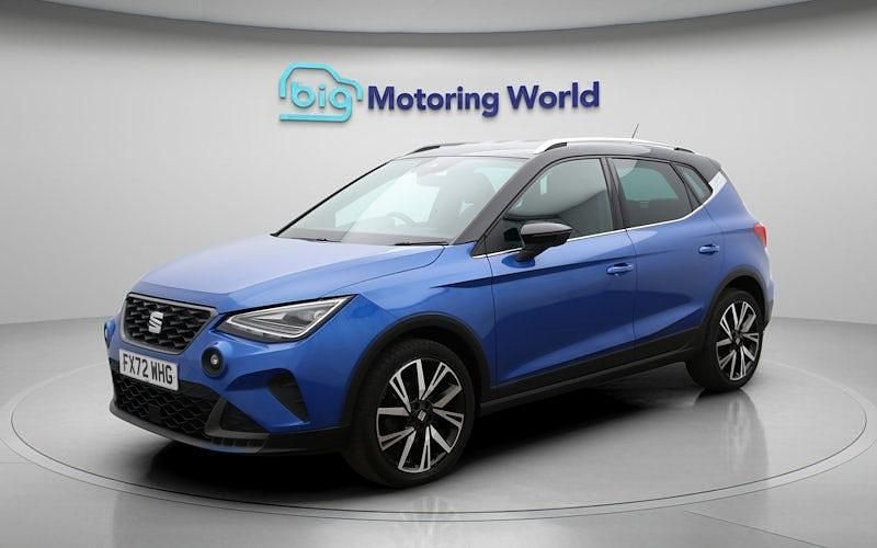 Used Seat Arona FR 110 HP (80 kW) 2022 Blue SUV