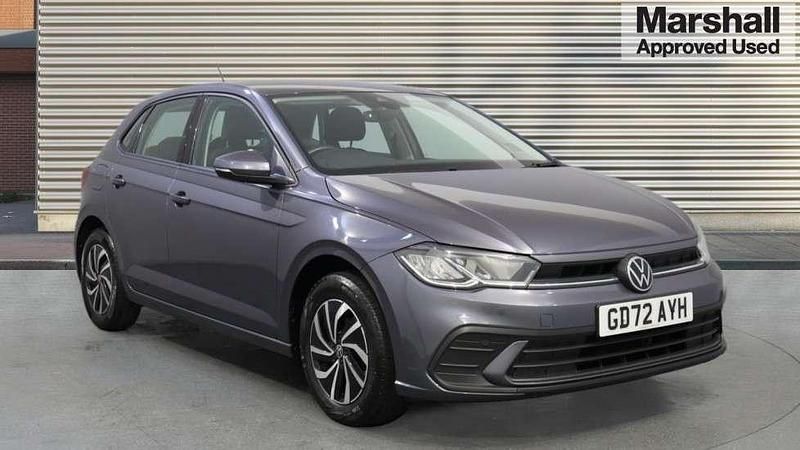 Grey Used 2023 VW Polo Life Hatchback | £14,712 (Good price) - Image 1/4