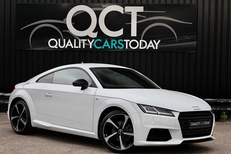 White Used 2017 Audi TT Black Edition Coupe | £14,950 (Fair price) - Image 1/4