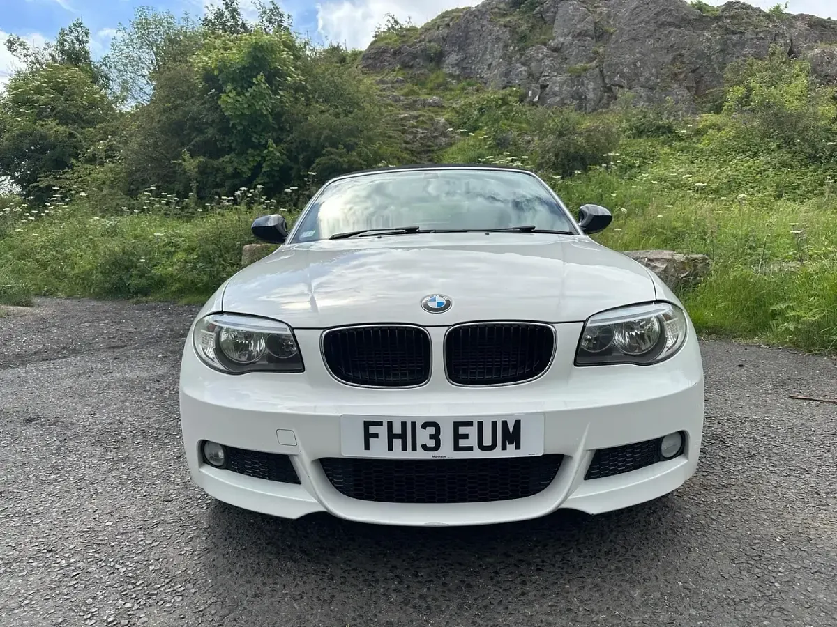 Used BMW 120 Cabriolet Sport Line 2013 White Cabriolet