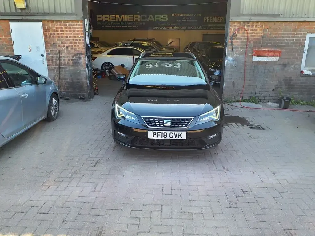 Used Seat Leon ST XCELLENCE 184 HP (135 kW) 2018 Black Estate