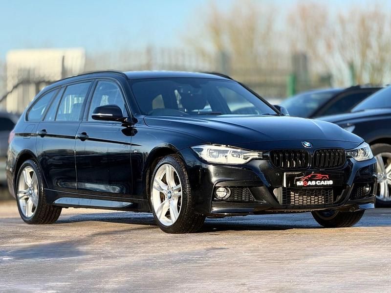 Black Used 2016 BMW 320 M Sport Estate | £13,498 (Fair price) - Image 1/4