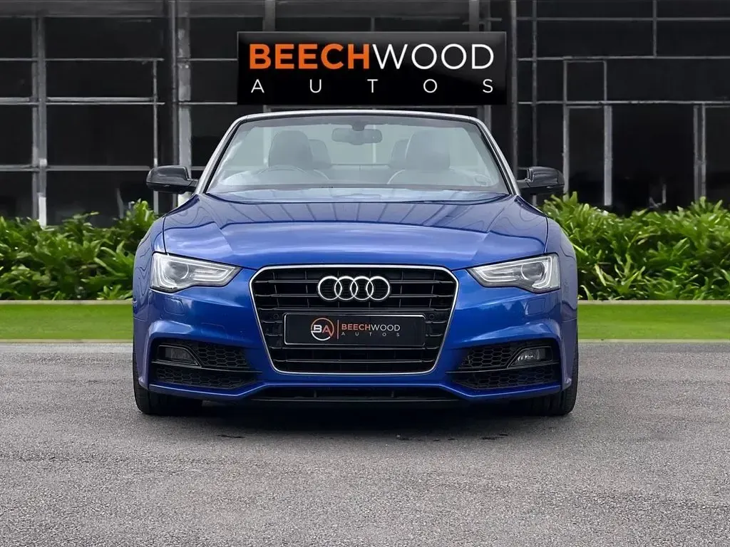Used Audi A5 Cabriolet S-Line 2016 Blue Cabriolet