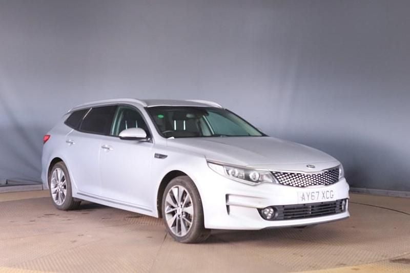 Silver Used 2017 Kia Optima 3 Estate | £5,490 (Fair price) - Image 1/1