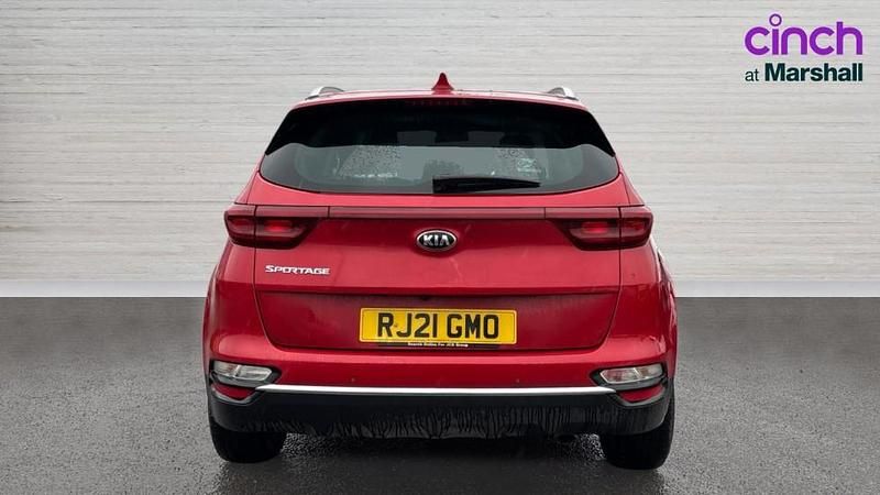 Used Kia Sportage 130 HP (95 kW) 2021 Red SUV