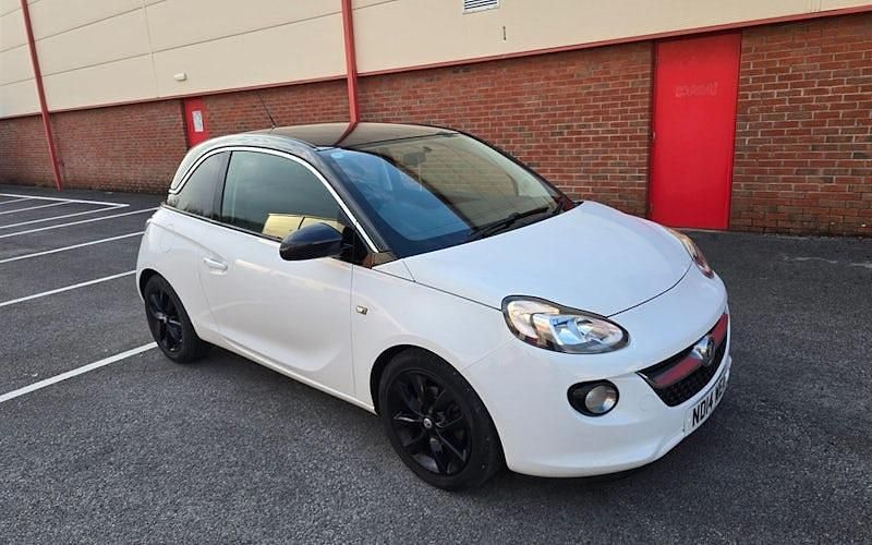 Used Vauxhall Adam Jam 69 HP (50 kW) 2014 White Hatchback