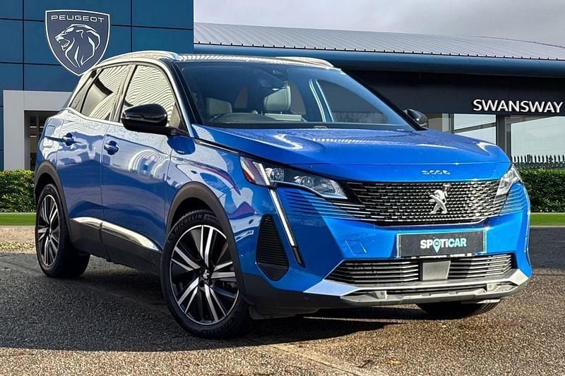 Blue Used 2022 Peugeot 3008 GTi SUV | £18,000 (Fair price) - Image 1/4