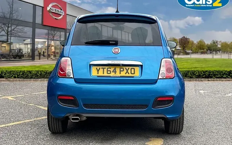 Gebraucht Fiat 500 S 69 PS (50 kW) 2014 Blau Kleinwagen