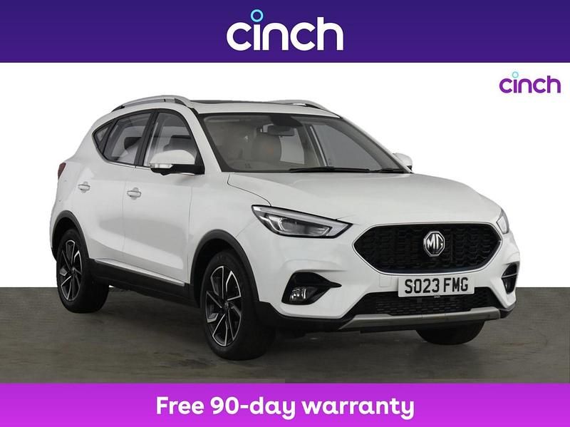 White Used 2023 MG ZS Exclusive Sedan | £14,499 (Fair price) - Image 1/3