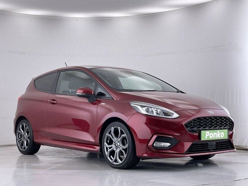 Red Used 2018 Ford Fiesta ST-Line Hatchback | £7,850 (Fair price) - Image 1/3