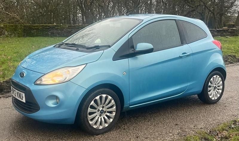 Used Ford Ka Zetec 69 HP (50 kW) 2012 Blue Hatchback