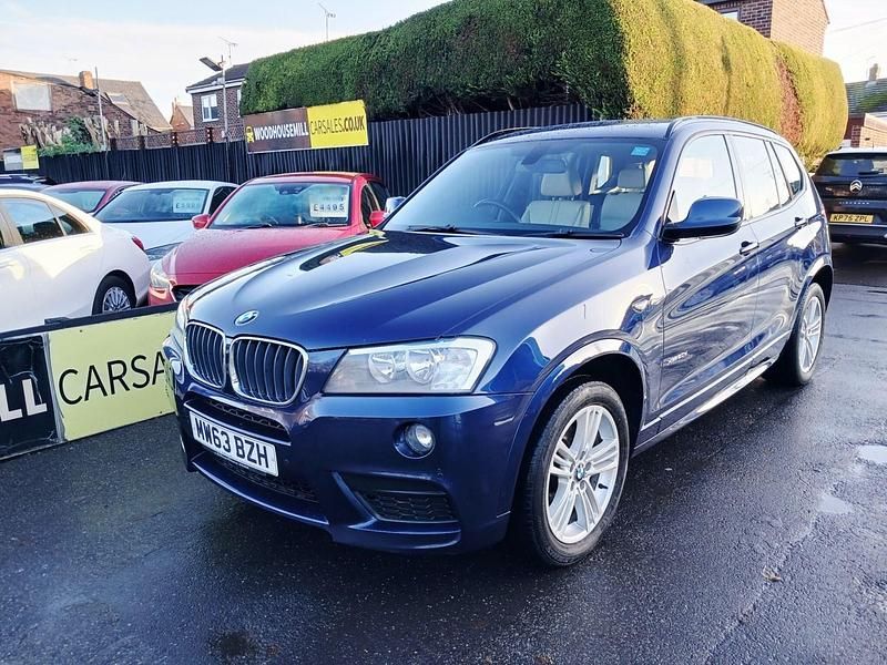Blue Used 2014 BMW X3 M Sport SUV | £9,995 (Fair price) - Image 1/4