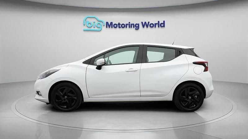 Used Nissan Micra Acenta 92 HP (67 kW) 2021 White Hatchback