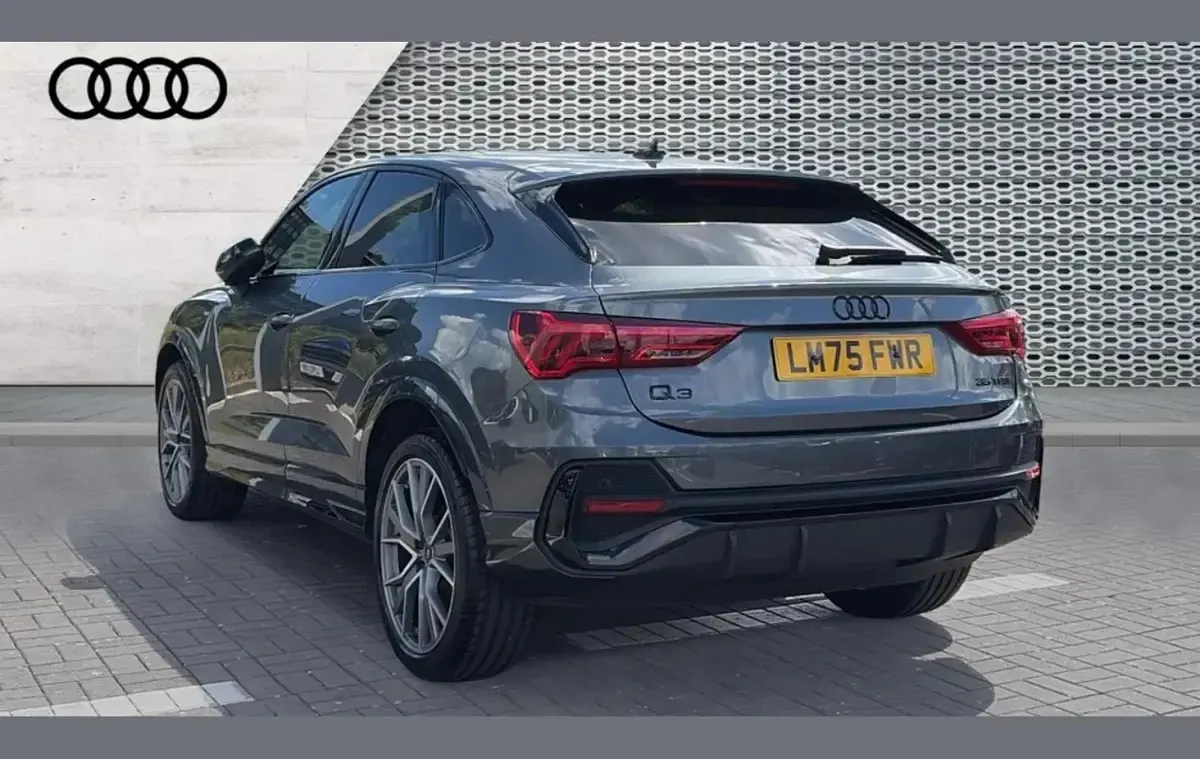 Used Audi Q3 Black Edition 150 HP (110 kW) 2025 Grey SUV