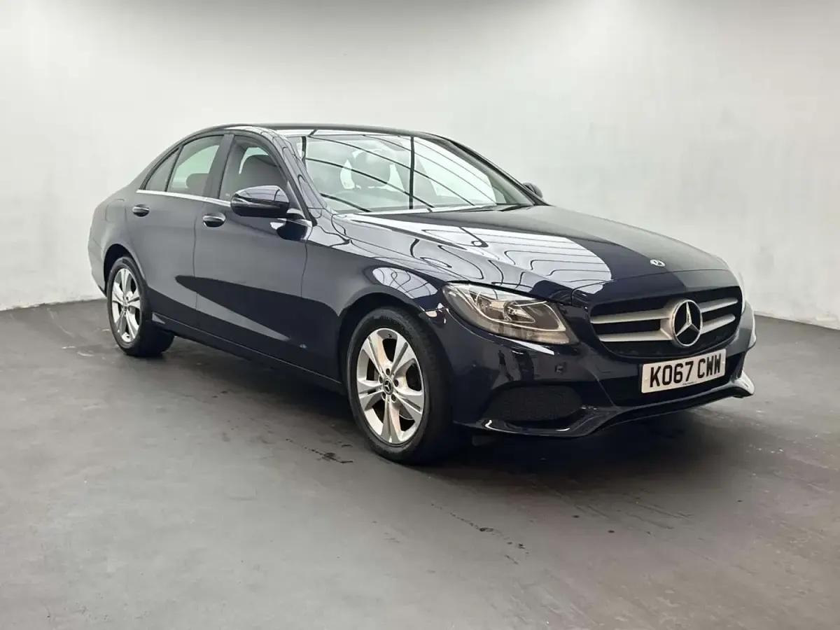 Used Mercedes C200 Executive 2018 Blue Sedan