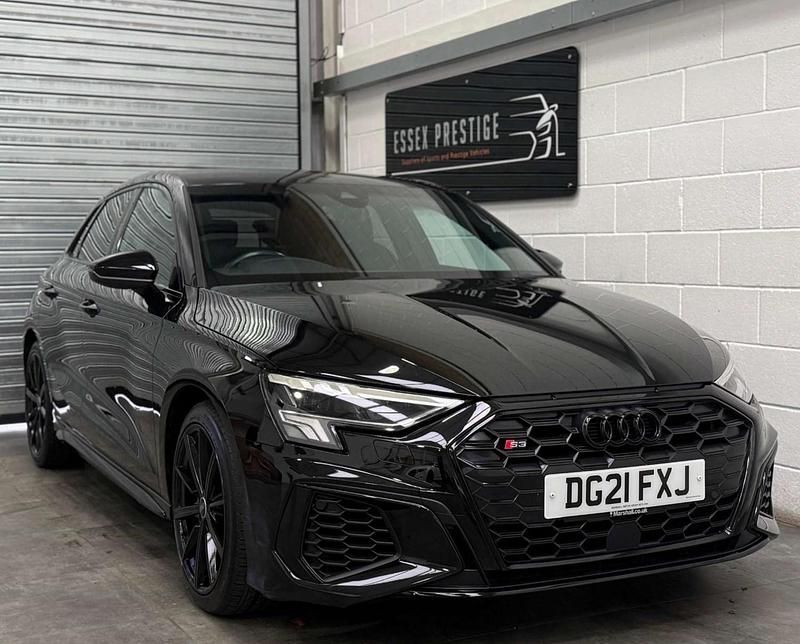 Black Used 2021 Audi S3 Sportback Hatchback | £29,989 (Fair price) - Image 1/4