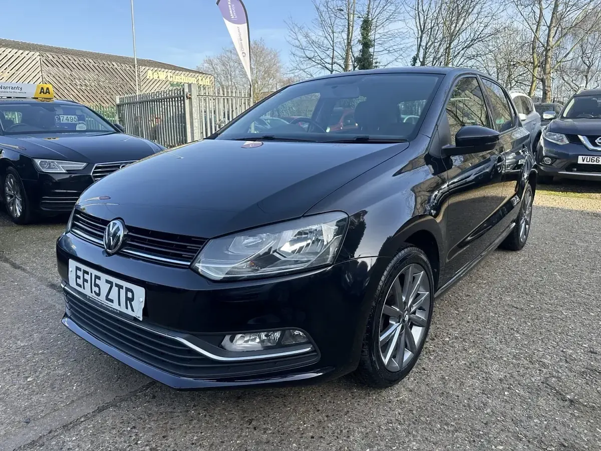 Used VW Polo Design 2015 Black Hatchback