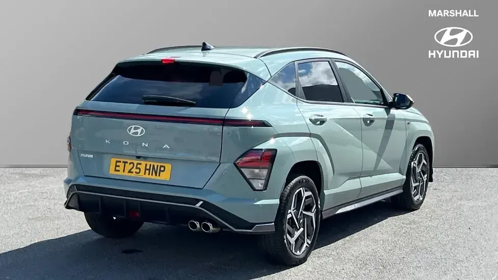 Used Hyundai Kona N Line 138 HP (101 kW) 2025 Green SUV
