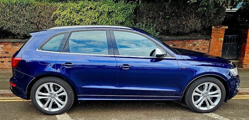 Begagnad Audi SQ5 Comfort 313 HK (230 kW) 2014 Blå SUV