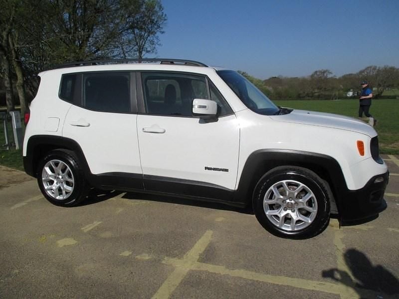 Begagnad Jeep Renegade Longitude 120 HK (88 kW) 2015 Vit SUV