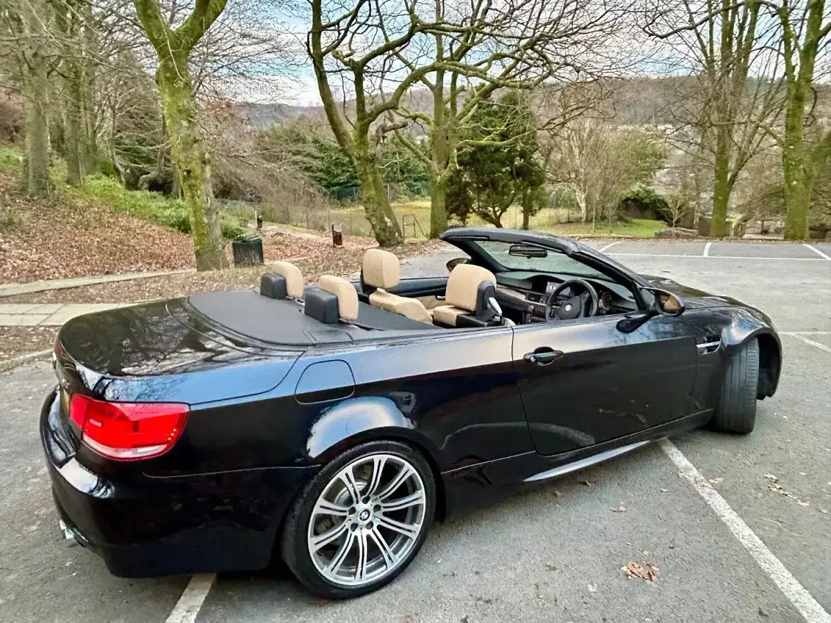 Used BMW M3 Cabriolet M Sport 420 HP (308 kW) 2009 Black Cabriolet