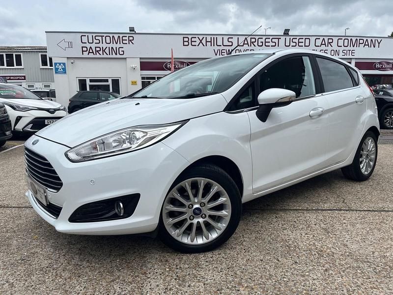 White Used 2013 Ford Fiesta Titanium X Hatchback | £9,699 (A bit pricey) - Image 1/4