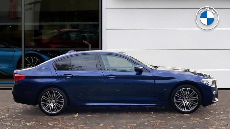 Used BMW 530e iPerformance 249 HP (183 kW) 2018 Blue