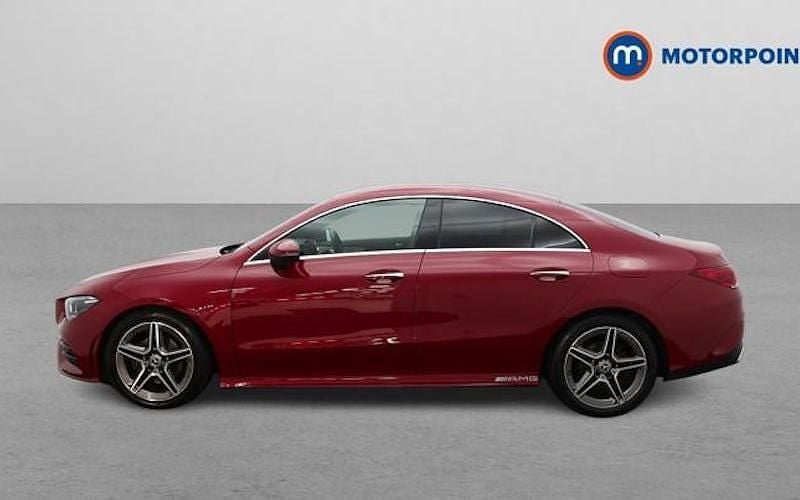 Used Mercedes CLA180 AMG Line Premium 136 HP (100 kW) 2022 Red Sedan