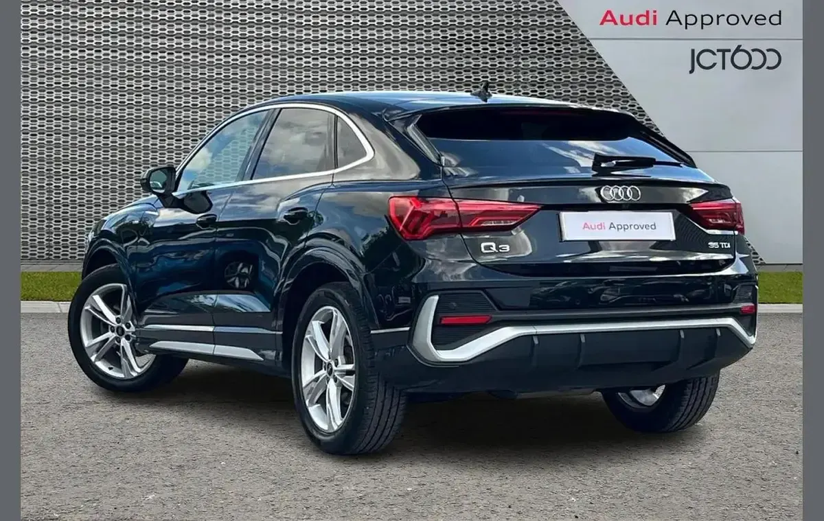 Used Audi Q3 S-Line 150 HP (110 kW) 2023 Black SUV