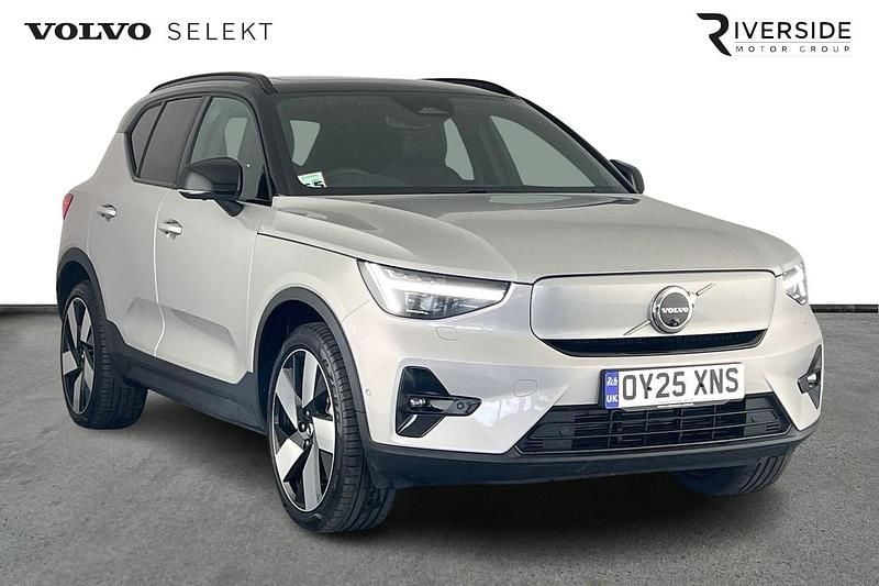 Silver dawn Used 2025 Volvo EX40 Ultra SUV | £34,790 - Image 1/4