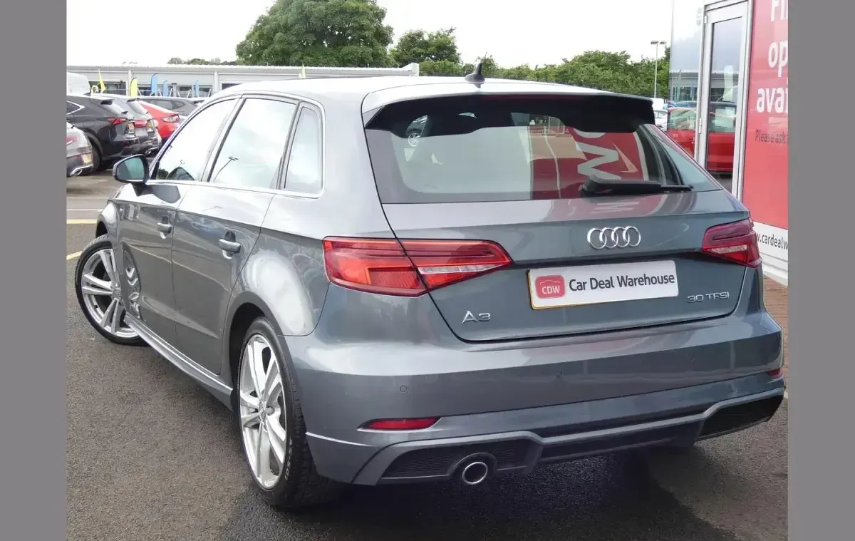 Used Audi A3 S-Line 113 HP (83 kW) 2019 Grey Sedan