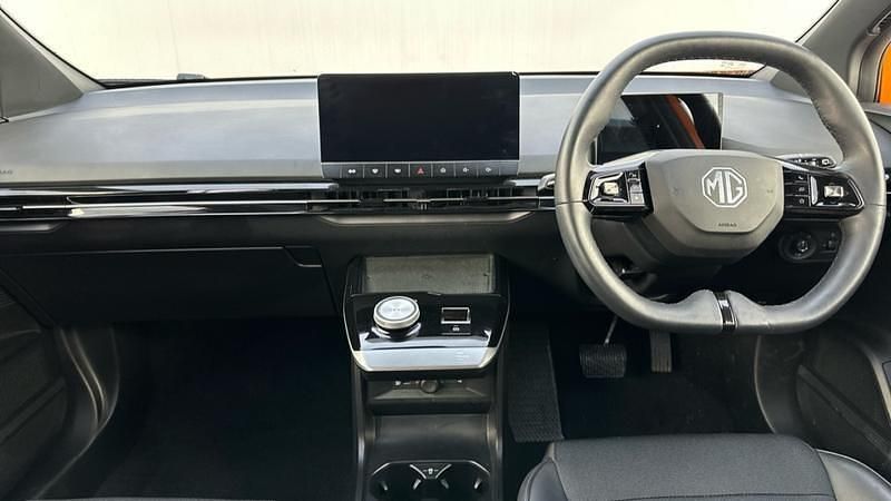 Used MG MG4 EV Trophy 2023 Orange Hatchback