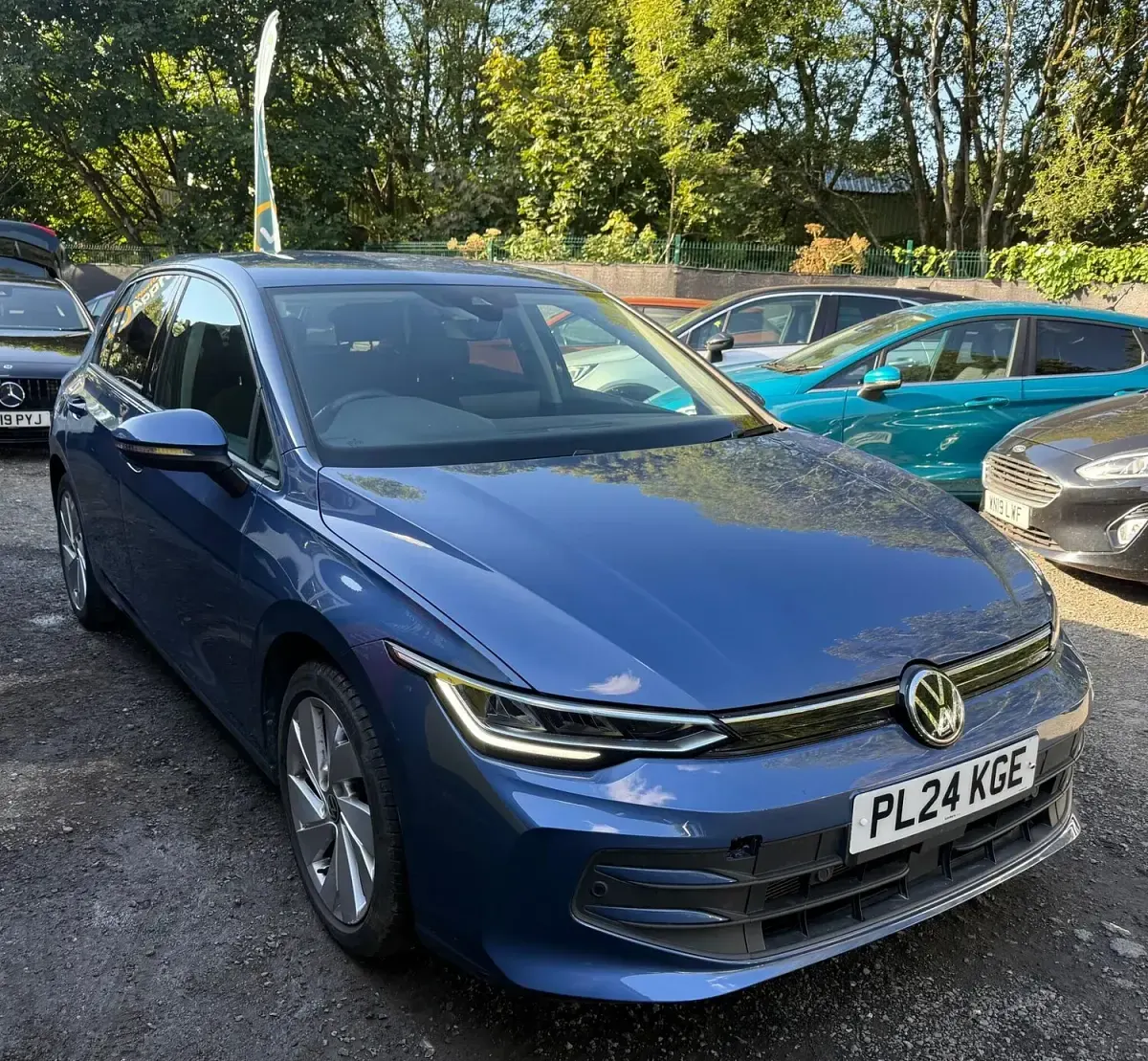 Used VW Golf VIII Match 2024 Blue Hatchback
