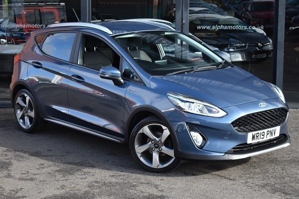 Chrome blue Used 2019 Ford Fiesta Active Hatchback | £9,390 (Fair price) - Image 1/1