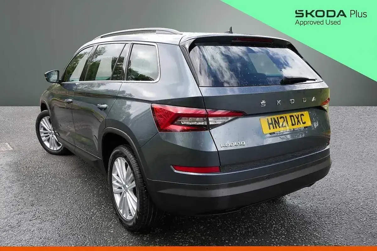 Used Skoda Kodiaq SE L 110 HP (80 kW) 2021 Quartz grey metallic SUV