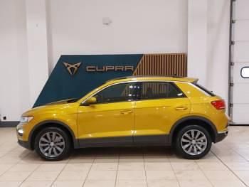 Used VW T-Roc SE 115 HP (84 kW) 2018 Yellow SUV