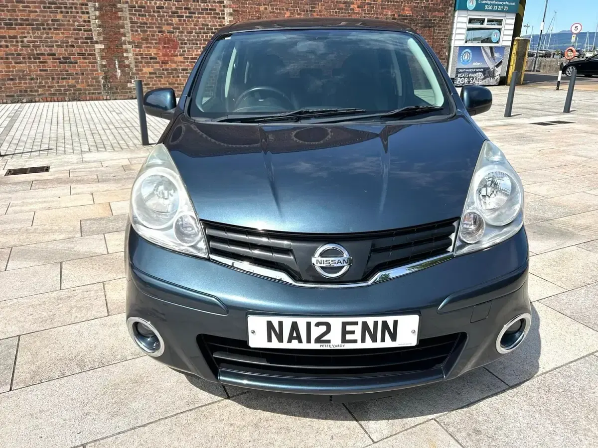 Used Nissan Note N-TEC 2012 Blue Hatchback