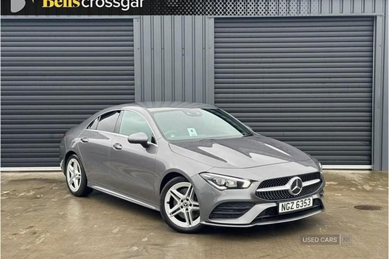 Used Mercedes CLA220 AMG Line Premium 190 HP (139 kW) 2019 Grey Sedan