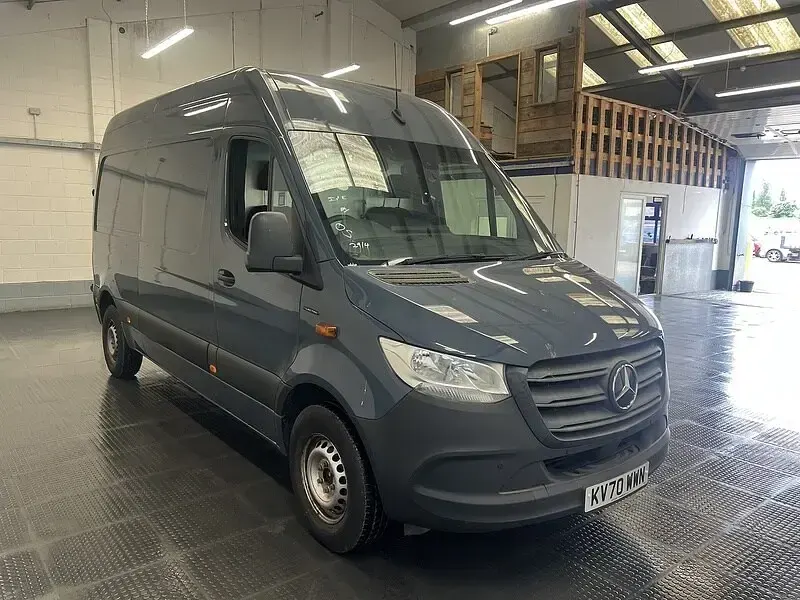 Used Mercedes E-Sprinter Progressive 85 kW (116 HP) 2020 Grey Van