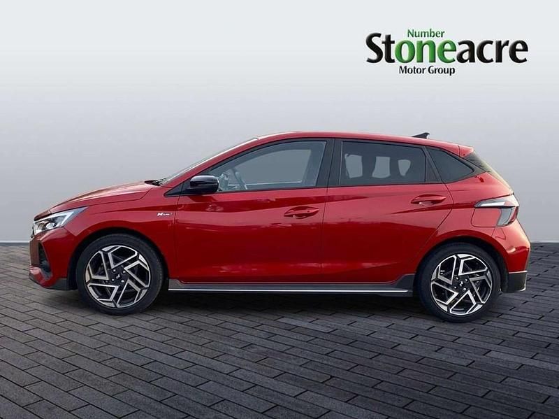 Used Hyundai i20 N Line 100 HP (73 kW) 2025 Red Hatchback