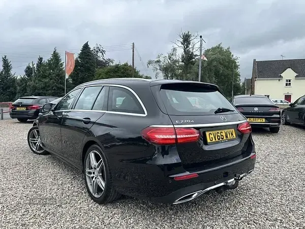 Used Mercedes E220 AMG line 2017 Black Estate